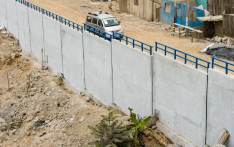 Muro de contención Buena Vista