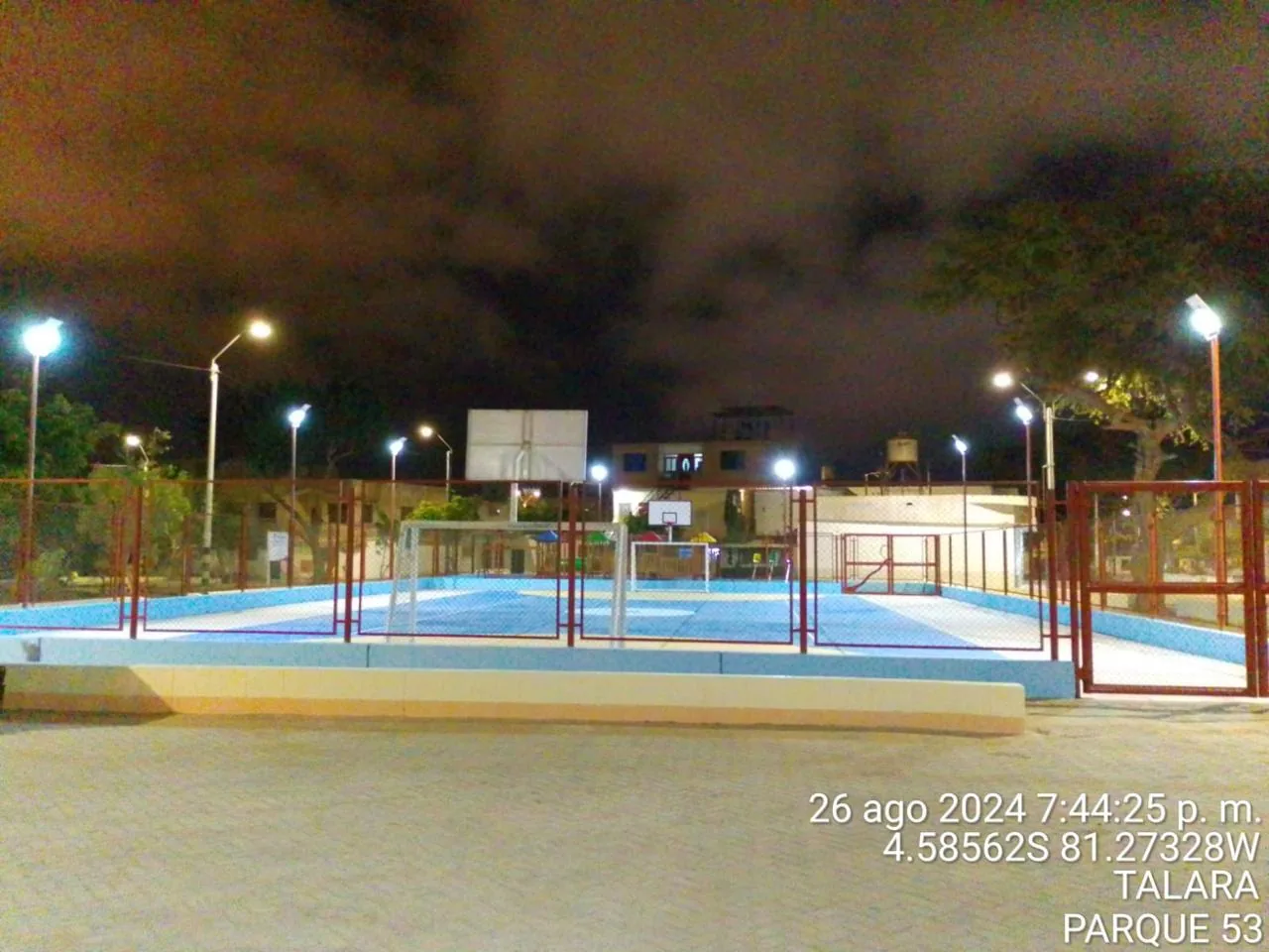 Losas deportivas Pariñas
